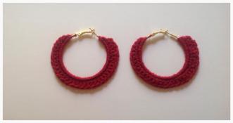 Single Crochet Earring