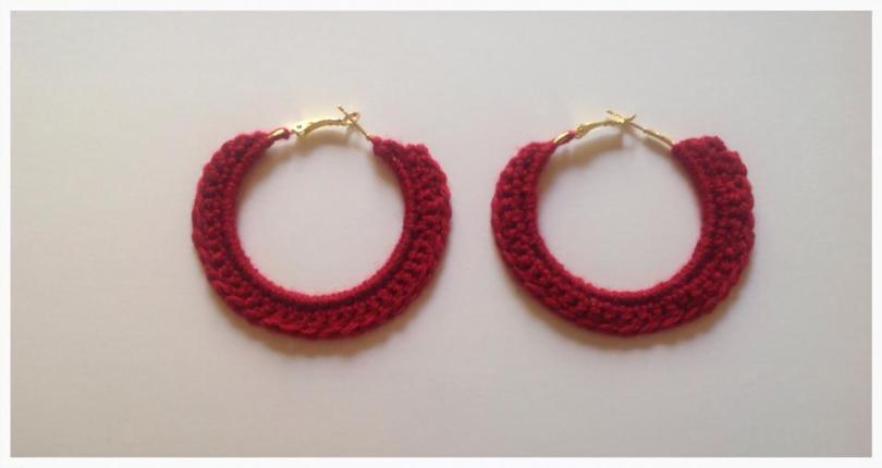 Single Crochet Earrings